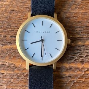 The Horse Original watch - black and gold